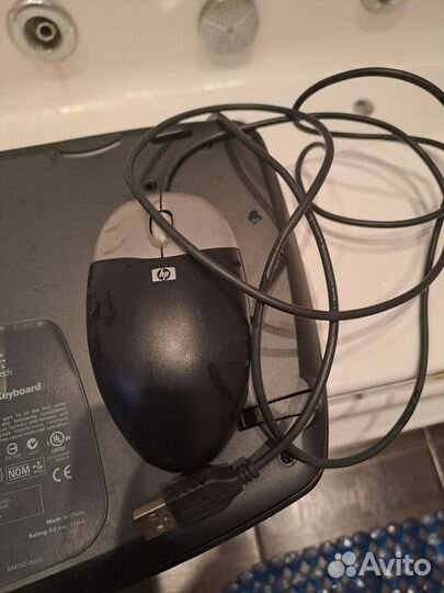 Клавиатура и мышь проводная