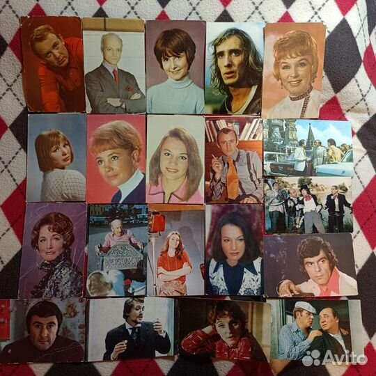 Фото открытки советских и зарубежных артистов