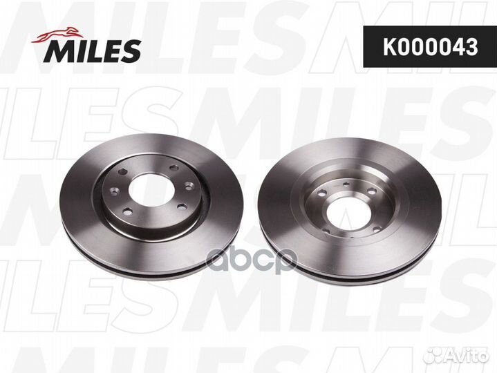 Диск тормозной передний citroen C3/C4/C5 03/BER