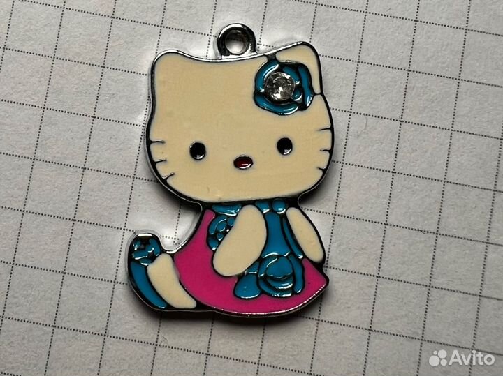 Подвеска кулон бижутерия Hello Kitty