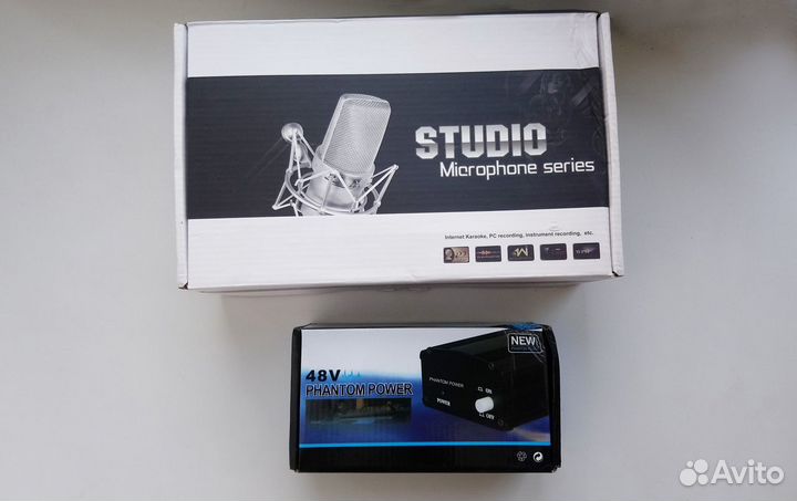 Конденсаторный микрофон BM 800 с фантомным питание