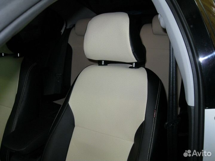 Авточехлы на сидения из экокожи