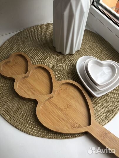 Менажница сердце