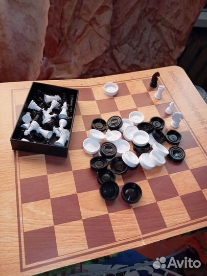 Нарды, шашки и шахматы (3 в 1)