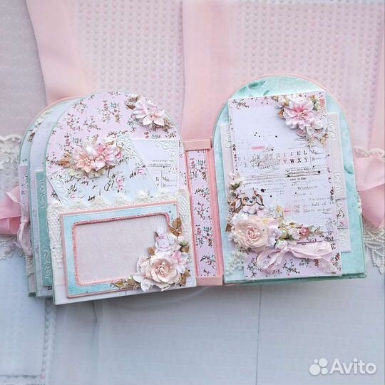 Фотоальбом в стиле скрапбукинг