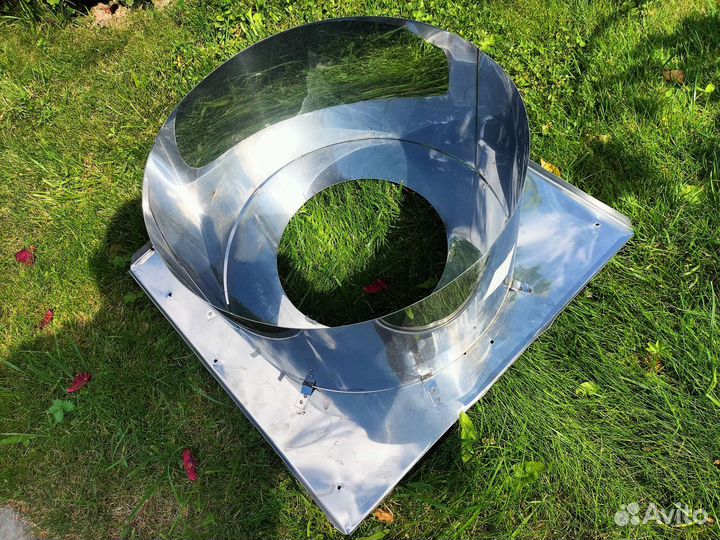 Патрубок проходной дымохода