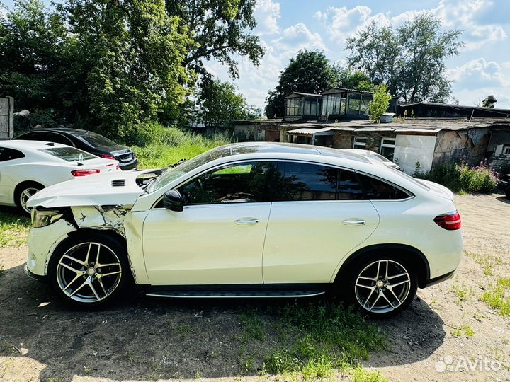 Mercedes-Benz GLE-класс Coupe 3.0 AT, 2017, битый, 113 123 км