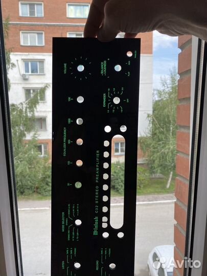 Панель на Усилитель McIntosh C32-34 Preamplifier