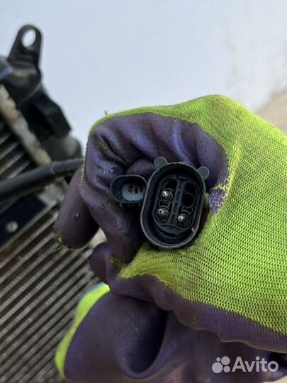 Касета радиаторов с вентилятором mini cooper