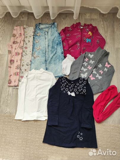 Вещи на девочку 2-3 года (пакетом)