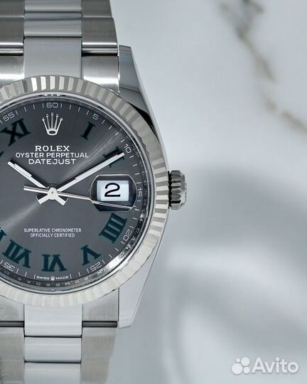 Rolex Datejust 36mm Wimbledon 126234 NEW