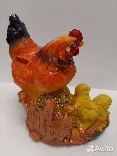 Курица с цыплятами