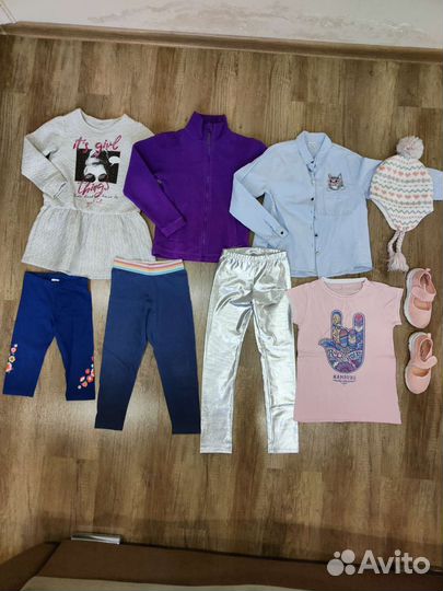 Пакет вещей на девочку 122 рост / размер