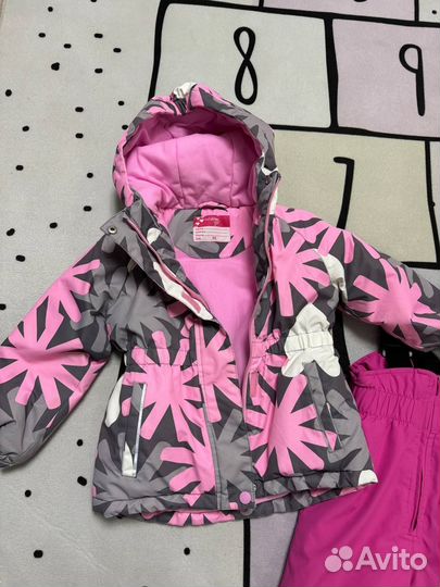 Зимний костюм для девочки 98