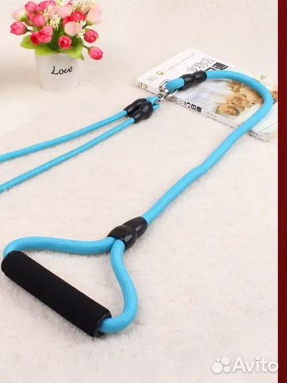 Поводок-сворка для двух собак