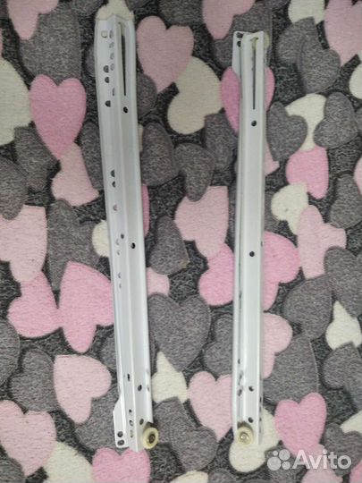 Направляющие роликовые для выдвижных ящиков