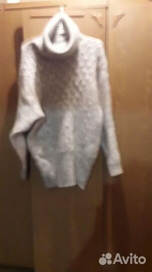 Свитер 100 мохер новый Индия фабричный