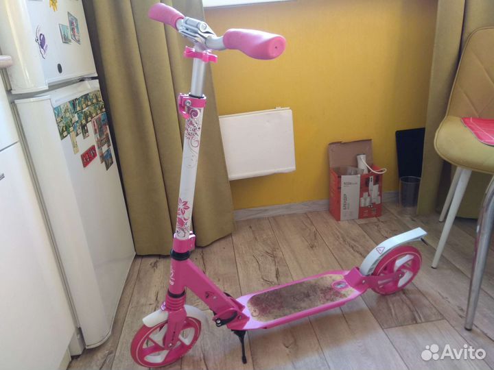 Самокат детский двухколесный бу