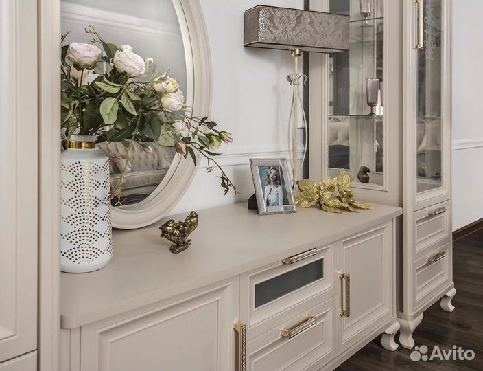 Гостиная Мокко 1+тв+1 бежевый