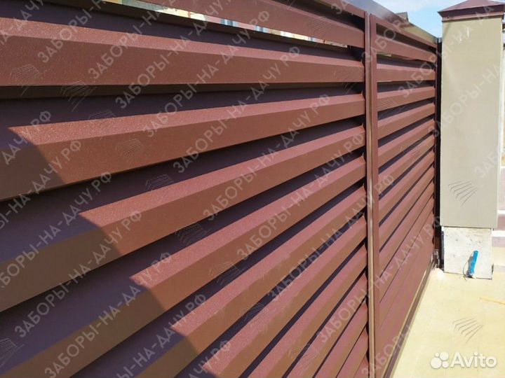 Забор жалюзи от производителя