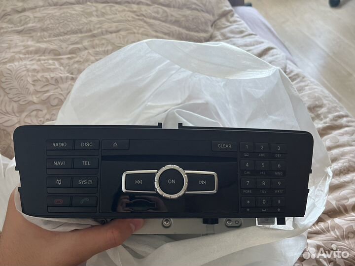 Магнитола с экраном на мерседес gl 166