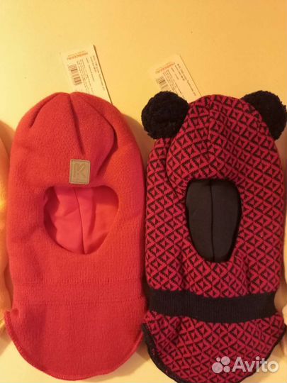 Шапка шлем Зима новая детская