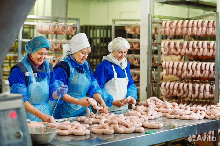 Формовщик колбас и мясных деликатесов (без опыта)