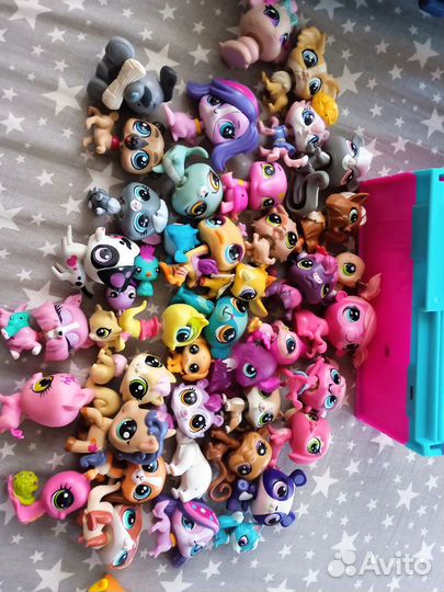 Игрушки пакетом littlest pet shop