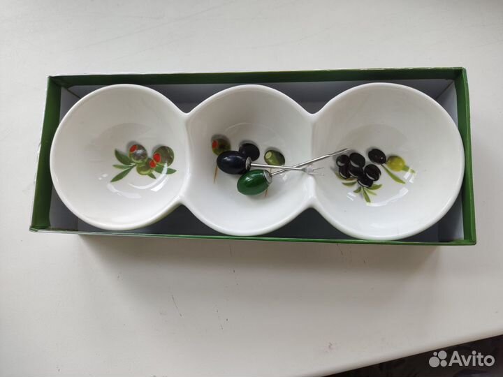 Менажница фарфор