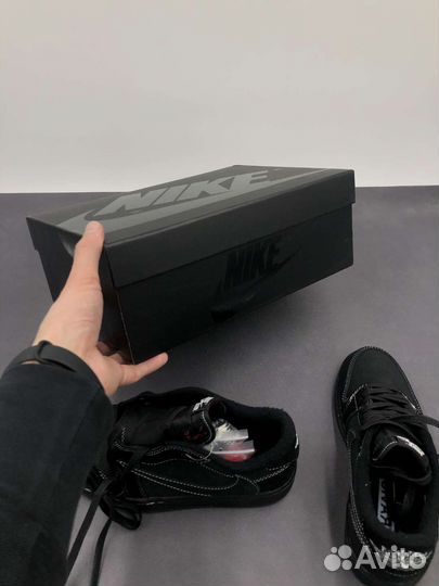 Nike Travis Scott X Jordan 1 Low OG SP Black