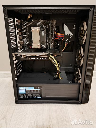 Core i5 10400F, 16 Гб DDR4, RTX 2060 Super, 2xSSD
