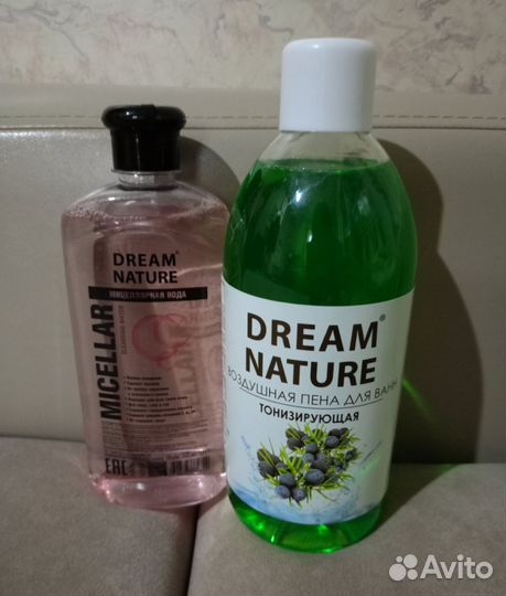 Пена для ванны и мицел.вода Dream Nature