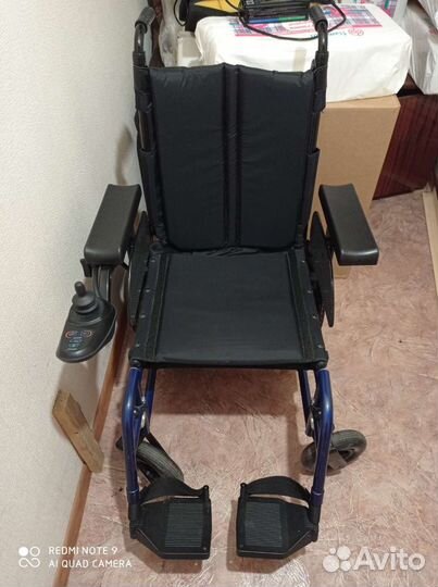 Инвалидная коляска с электроприводом бу