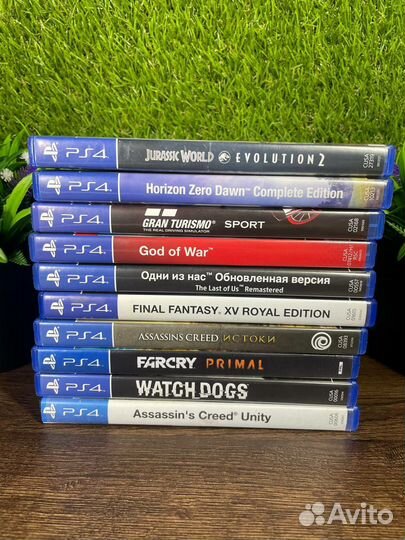 Диски игры для PS4