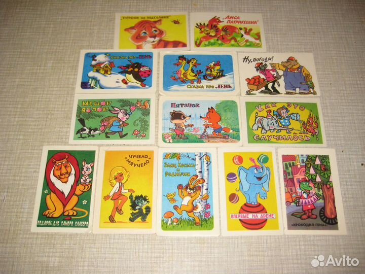 Мультфильмы объемные и простые СССР, экпорт