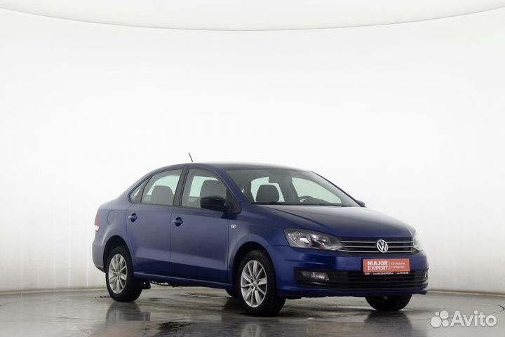 Volkswagen Polo 1.6 AT, 2019, 128 100 км