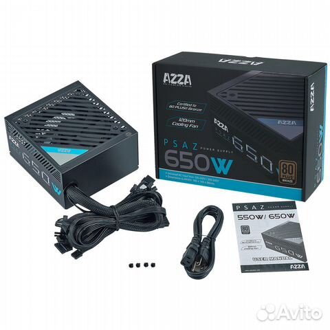 Блок питания для пк 550w 650w 750w Bronze 80+
