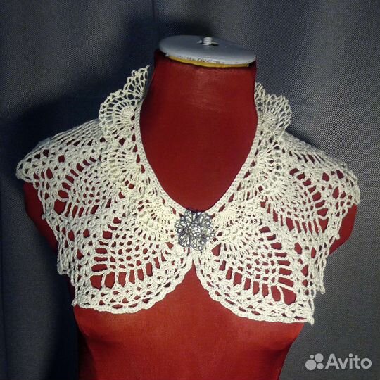 Воротник крючком