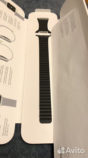 Ремешок Apple Watch Leather 44 размер M