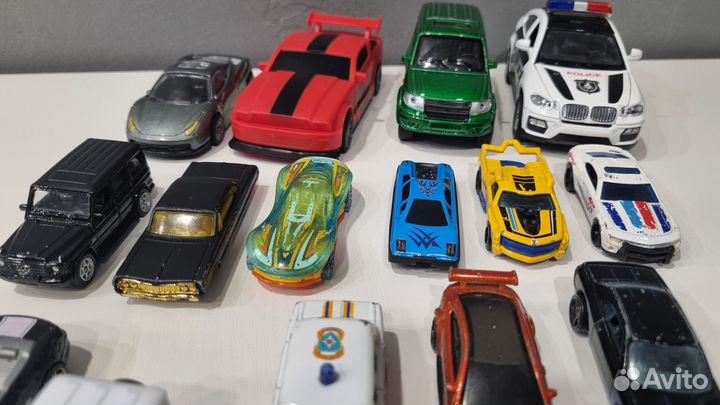 Коллекция машинок 15шт металл (HotWheels)