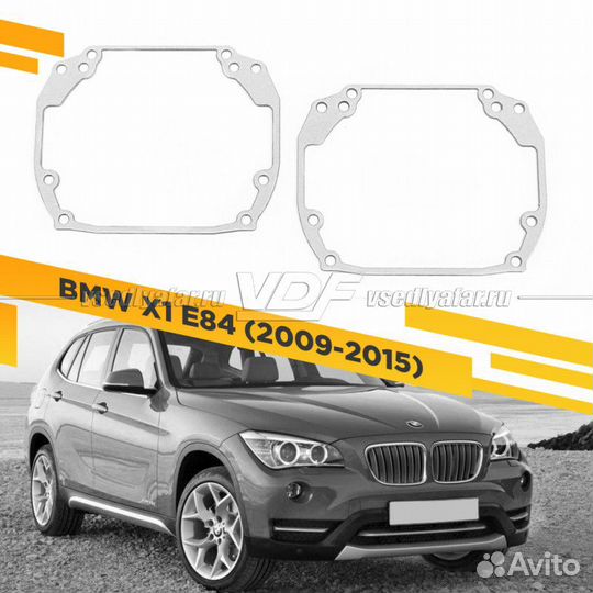 Рамки для замены линз в фарах BMW X1 E84 2009-2015