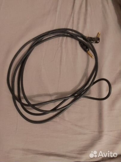 Кабель для электрогитары Jack-Jack 3м