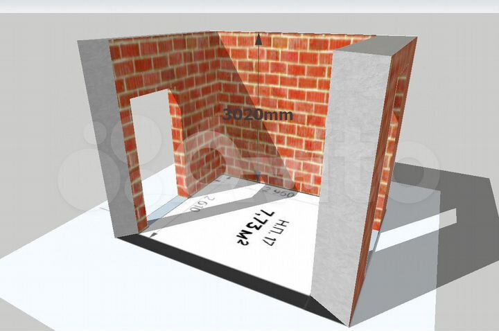 Коммерческое помещение 7,73 м\кв