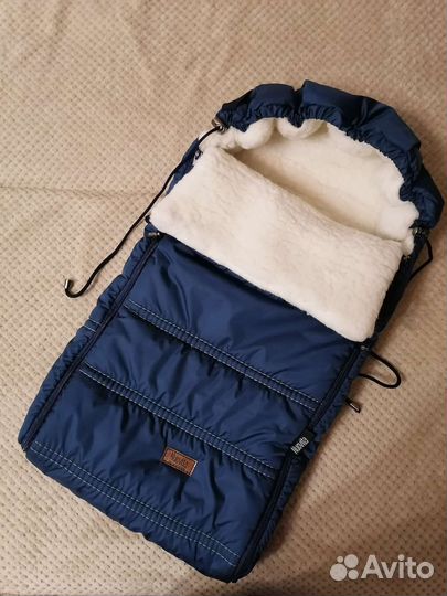 Конверт прогулочный для младенца, зимний