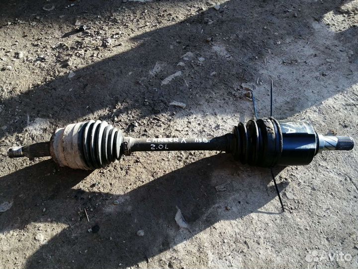 Привод левый mitsubishi lancer 10, 4wd. CVT