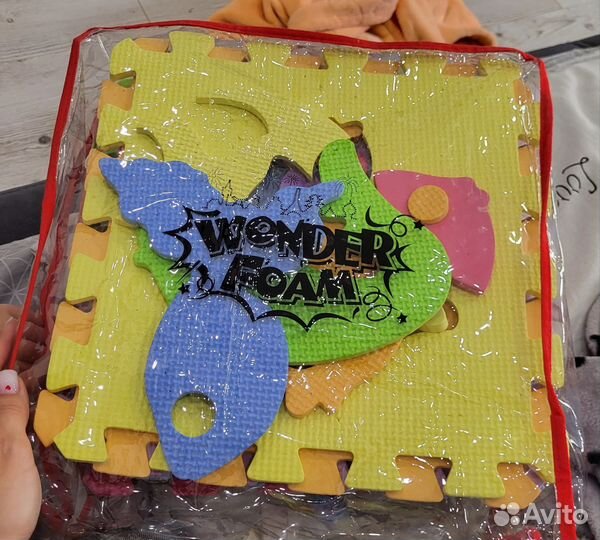 Коврик пазлы