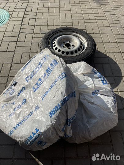 Колеса для volkswagen t4/5 R16 летние 3 штуки