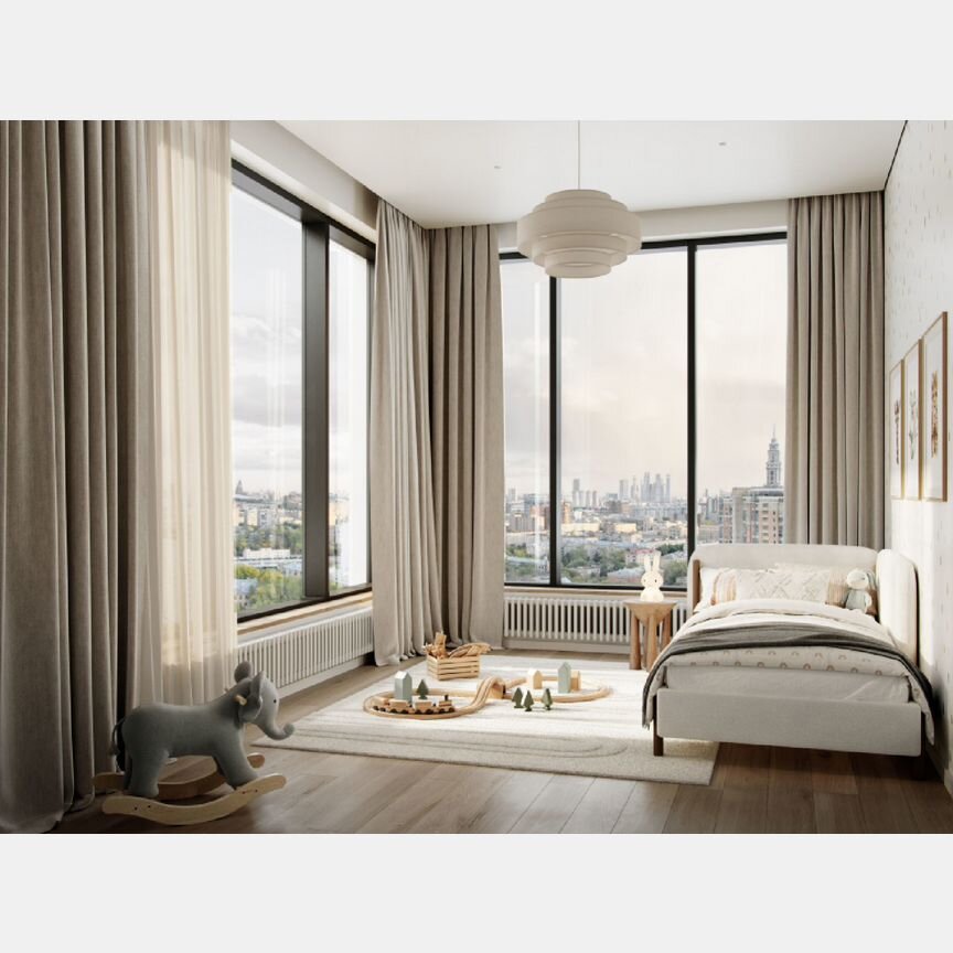 1-к. квартира, 50,6 м², 18/27 эт.