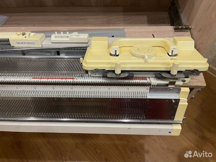 Вязальная машина silver reed sk 280 двухфонтурная