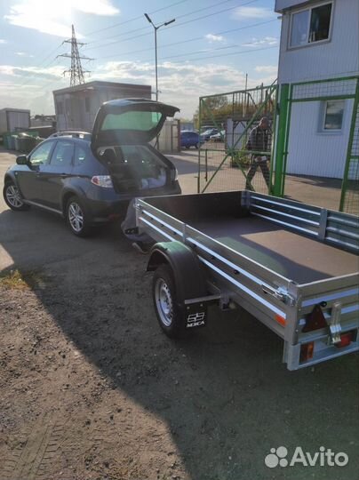 Прицеп с крышкой 04.022 Н500мм.Для сада и огорода